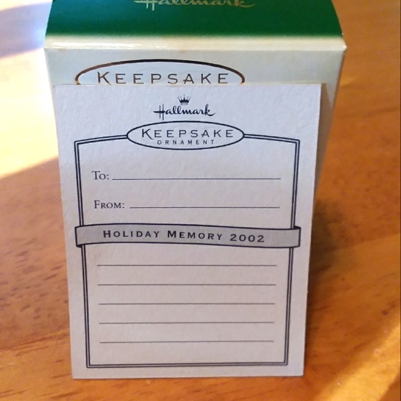 Mini Frog Ornament Hallmark Mistletoad NIB Vintage - Picture 11 of 11